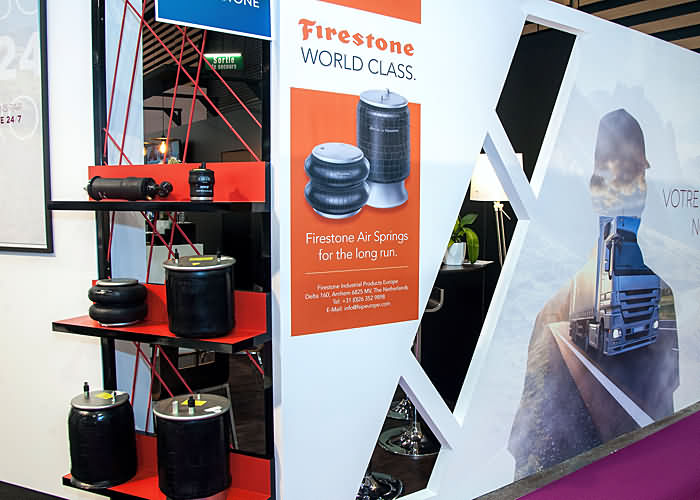 Solutrans: Firestone zeigt Luftfedern